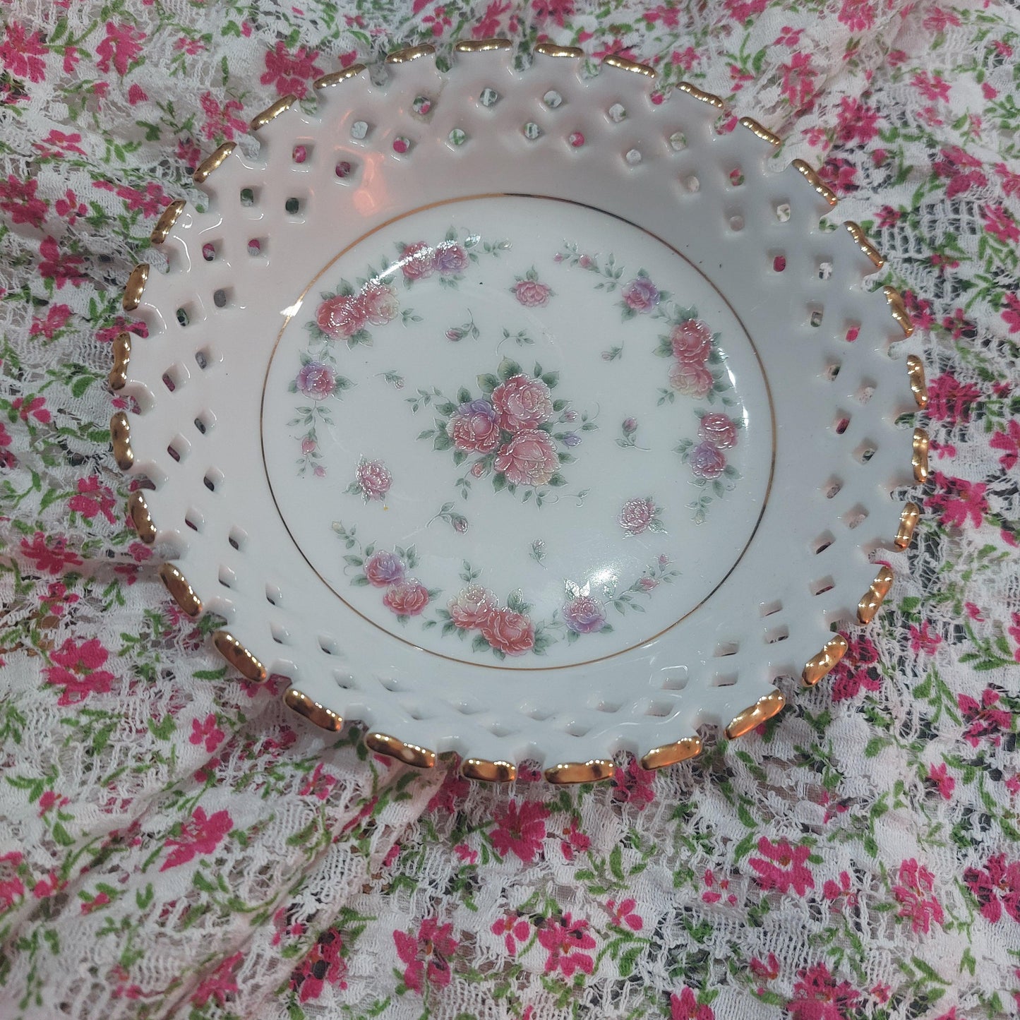 Darla Vintage plate