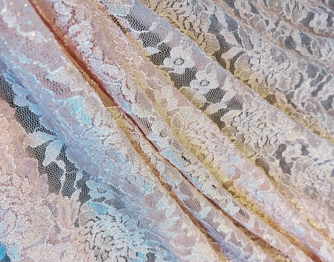 Blush Sparkle Lace