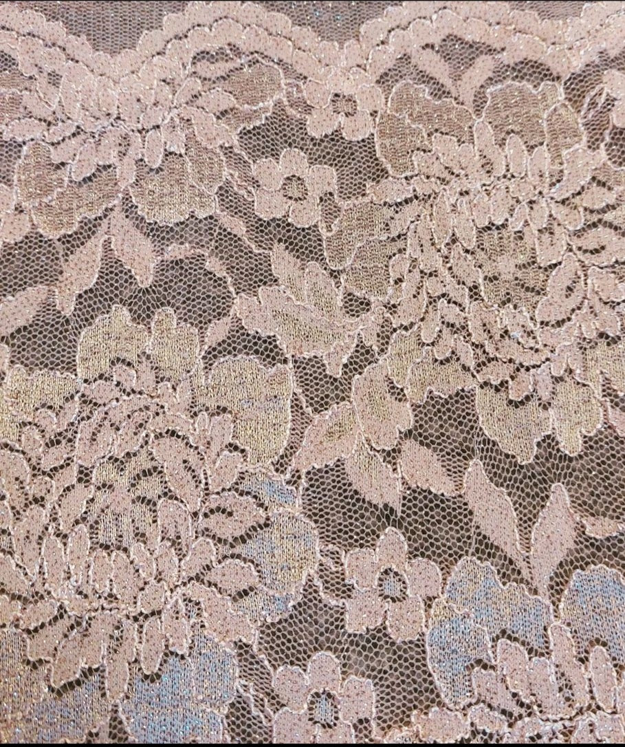 Blush Sparkle Lace