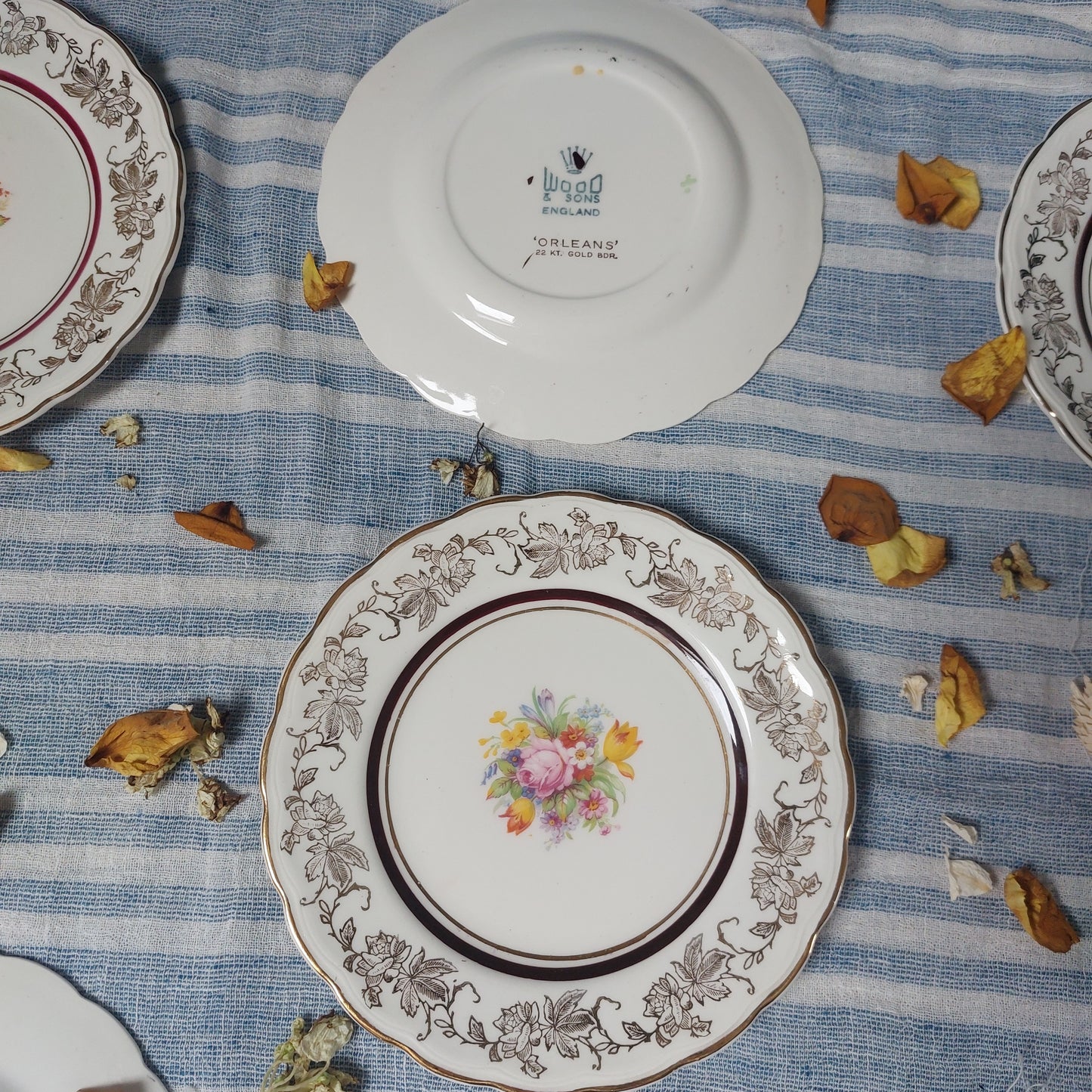 Vintage Orleans plates