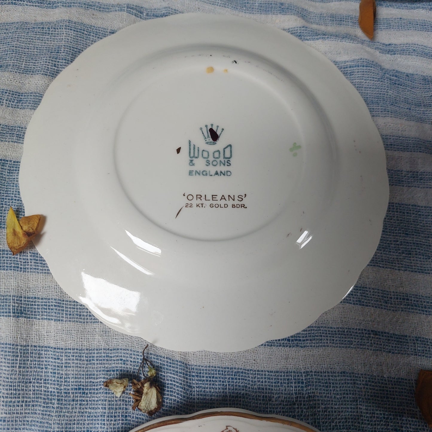 Vintage Orleans plates